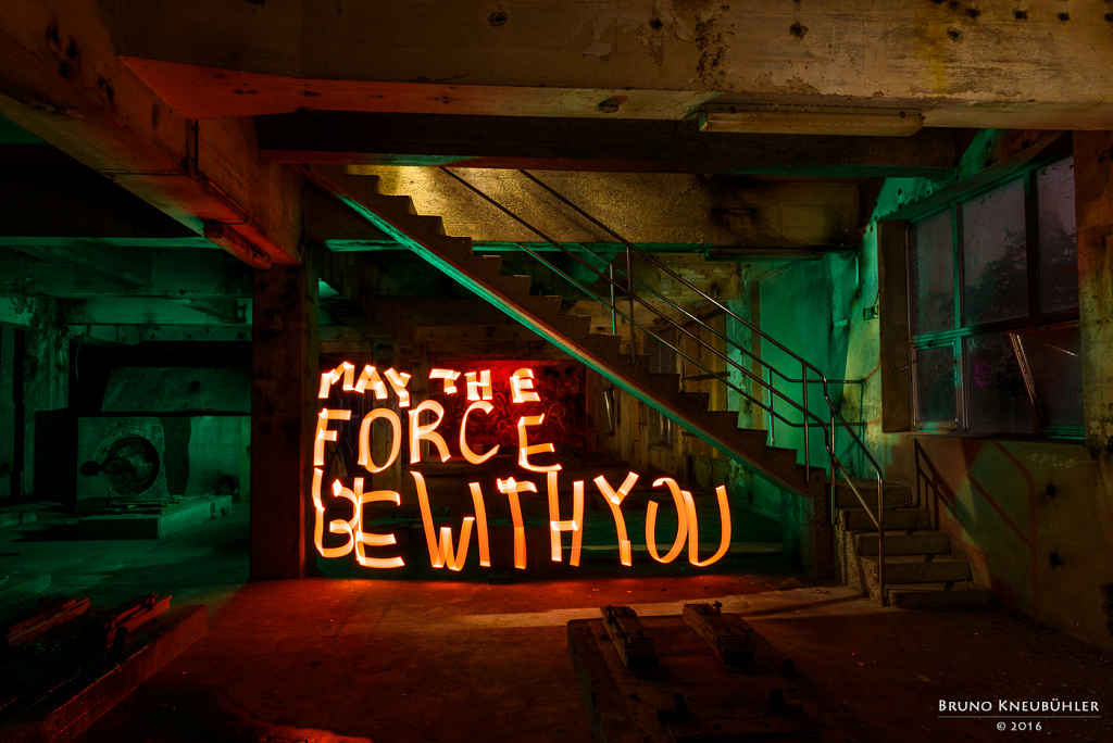 May the force..